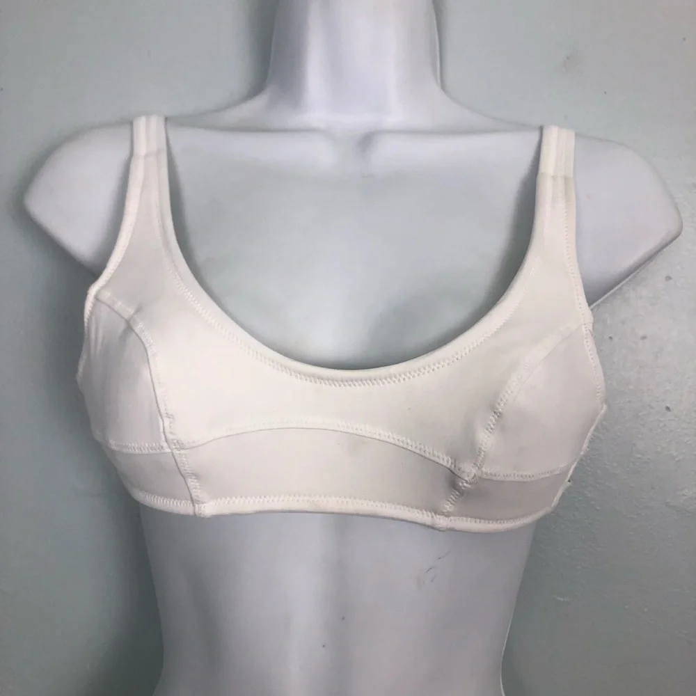 Letarte‎ White Bandage Bikini Top Sz. S